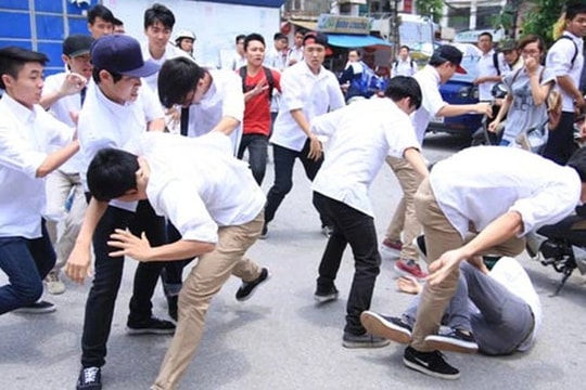 Xóa nỗi lo trước bạo lực học đường