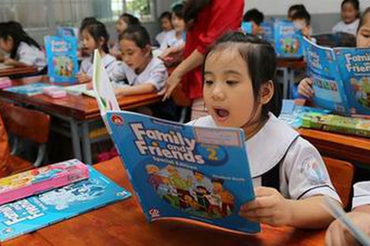 Đến năm 2030, tiếng Anh thành môn bắt buộc từ lớp 1