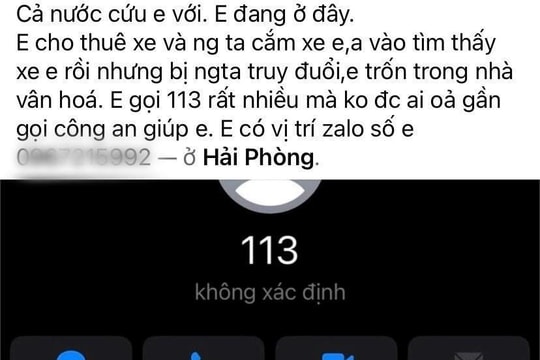 Làm rõ vụ người đàn ông phải trốn tại nhà văn hóa Tổ dân phố Hoàng Động 2 (phường Thiên Hương) trong đêm