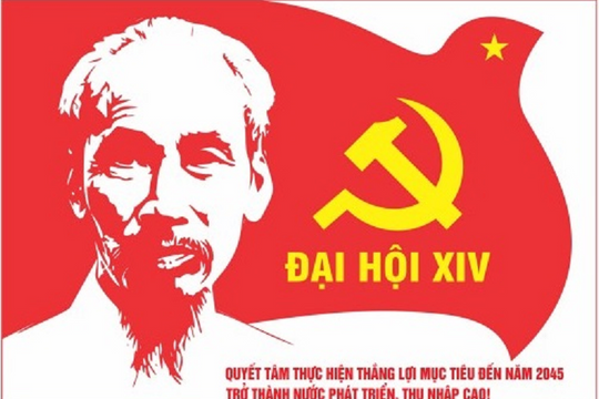 17 tranh cổ động tuyên truyền Đại hội XIV của Đảng