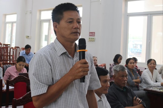 Đối thoại, làm rõ việc bồi thường giải phóng mặt bằng ở xã Hà Đông