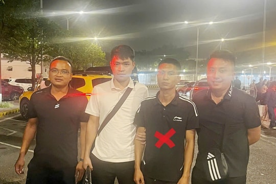 Cảnh sát hình sự đặc nhiệm Hải Phòng bắt giữ 1 đối tượng truy nã ở thành phố Hồ Chí Minh