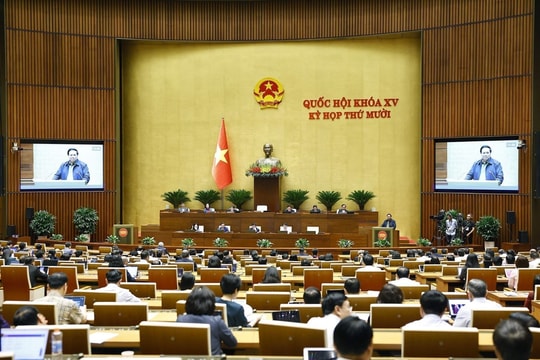 Hôm nay, Quốc hội thảo luận tại hội trường về một số dự án luật