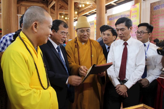 Công bố quyết định công nhận mộc bản chùa Trăm Gian ở Hải Phòng là bảo vật quốc gia
