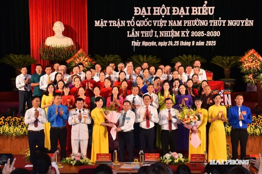 Hải Phòng hoàn thành Đại hội đại biểu MTTQ Việt Nam cấp xã