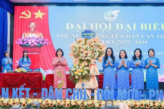 Đại hội đại biểu Phụ nữ cấp cơ sở ở Hải Phòng bảo đảm đúng kế hoạch, quy trình, nguyên tắc