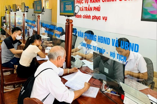 Sắp xếp đồng bộ đơn vị sự nghiệp công lập thuộc UBND cấp xã