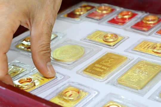 Giá vàng miếng và vàng nhẫn chiều 2/11 thế nào?
