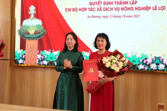Phường An Dương phát triển tổ chức Đảng trong khu vực kinh tế tư nhân
