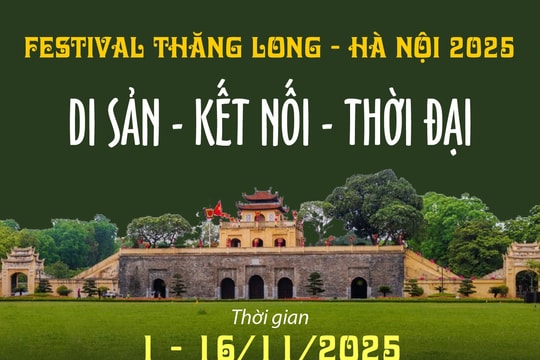 Festival Thăng Long - Hà Nội 2025: Di sản - Kết nối - Thời đại