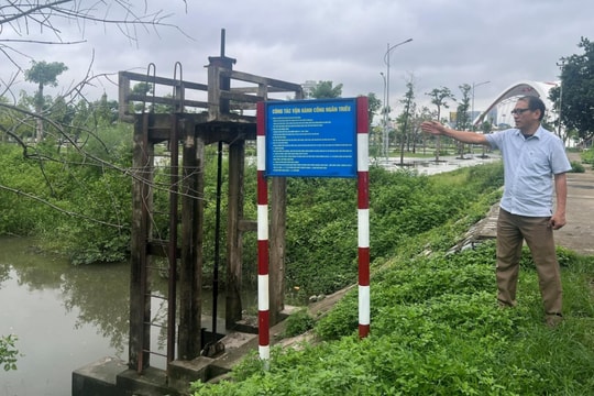 Vì sao khu Phú Hải hễ mưa là ngập, triều lên là lụt?