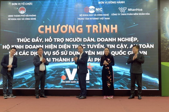 Hải Phòng hướng tới phổ cập tên miền quốc gia .vn