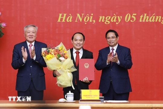 Đồng chí Nguyễn Quốc Đoàn được bổ nhiệm làm Phó Tổng Thanh tra Thường trực Thanh tra Chính phủ