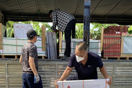 Nhộn nhịp thị trường vật liệu xây dựng cuối năm