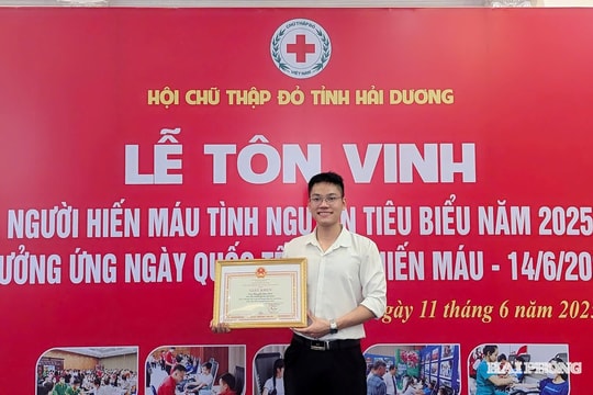 Người thanh niên thắp sáng ngọn lửa tình nguyện hiến máu