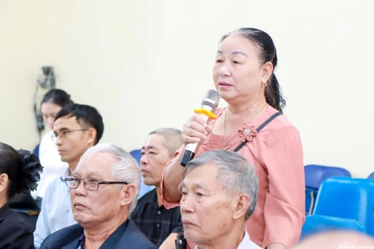 Người dân Kiến Hưng đề nghị nhiều vấn đề về đất đai