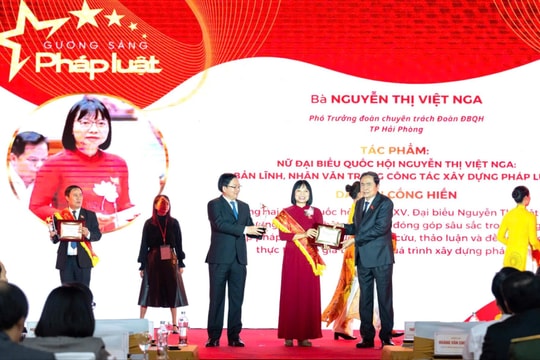 Hải Phòng có 4 cá nhân được vinh danh Gương sáng Pháp luật năm 2025