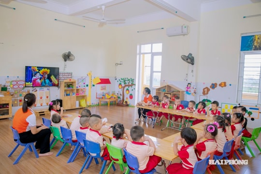 Hiện đại hóa trường lớp từ xây dựng nông thôn mới