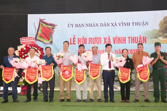 Xã Vĩnh Thuận lần đầu tổ chức lễ hội rươi ở Hải Phòng