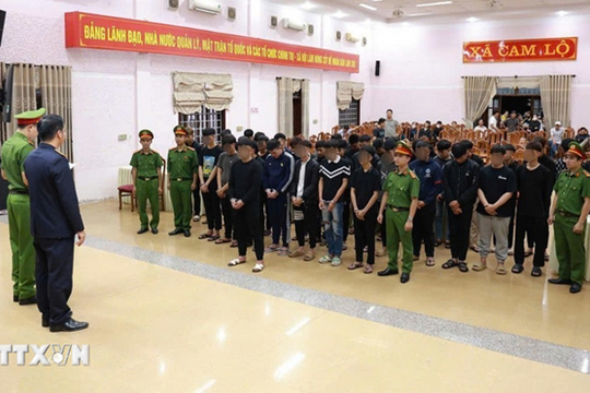 Khởi tố 38 đối tượng cố ý gây thương tích, gây rối trật tự công cộng