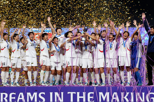 Đội tuyển bóng đá nữ Triều Tiên giành chức vô địch FIFA U17 World Cup 2025