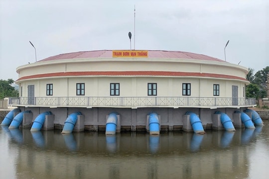 Hoàn thành xây mới và nâng cấp 55 trạm bơm điện và hồ chứa