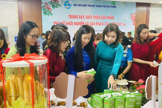 Hỗ trợ phụ nữ Hải Phòng tự tin khởi nghiệp
