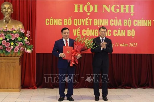 Chủ tịch UBND tỉnh Hưng Yên được điều động giữ chức Bí thư Tỉnh ủy Nghệ An