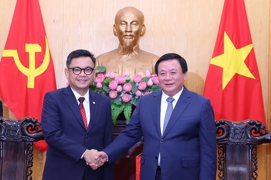 Việt Nam và Indonesia thúc đẩy hợp tác đào tạo, bồi dưỡng cán bộ