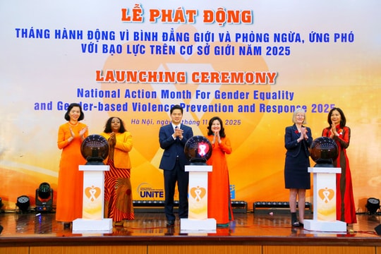 Phát động Tháng hành động vì bình đẳng giới và phòng ngừa bạo lực giới