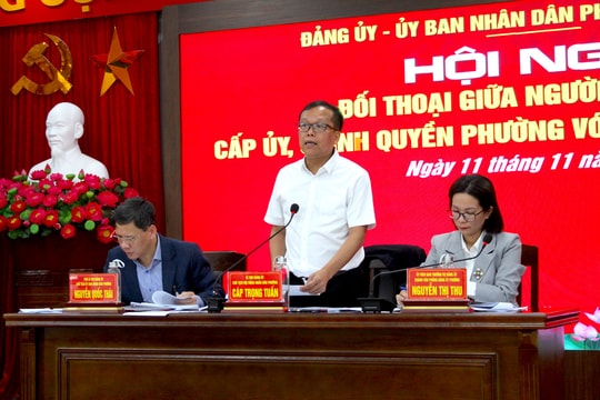 Phường Ngô Quyền sẽ di dời các hộ dân tại chung cư A17 Vạn Mỹ