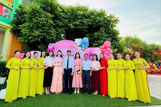 Trường Mầm non Hải Tân - lá cờ đầu ngành giáo dục Hải Phòng
