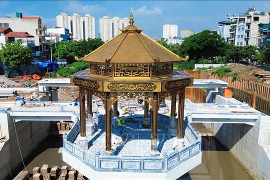 Hơn 4.665 tỷ đồng chỉnh trang, tái thiết dọc tuyến sông Tô Lịch