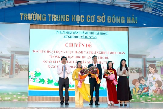 Học sinh Trường THCS Đông Hải học quản lý tài chính cá nhân