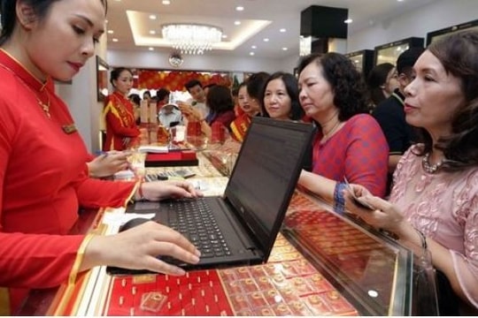 Giá vàng trong nước đã tăng lên mức 154 triệu đồng mỗi lượng