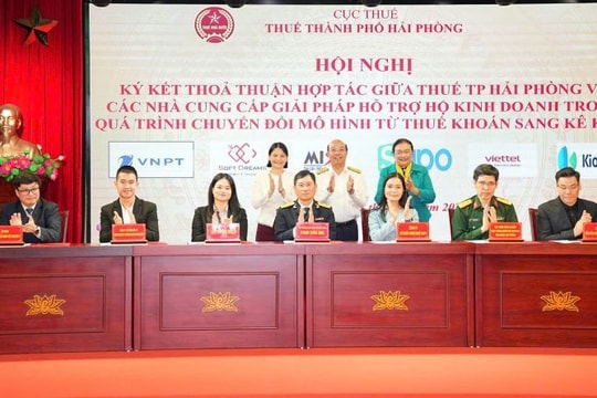 Chung tay giúp hộ kinh doanh chuyển đổi thuế khoán