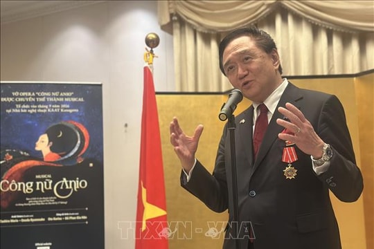 Dự án nhạc vũ kịch ‘Công nữ Anio’ ca ngợi tình hữu nghị Việt Nam - Nhật Bản