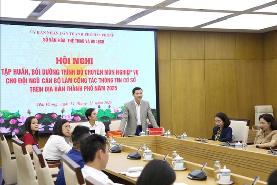 Cập nhật kiến thức, kỹ năng cho cán bộ đài truyền thanh và tuyên truyền viên cơ sở
