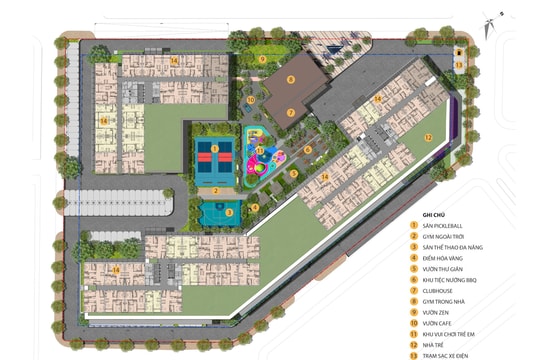 An Zen Residences - Kiến tạo 'ốc đảo xanh' giữa lòng phố Cảng với kiến trúc 'thở' độc đáo