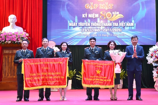 Thanh tra Hải Phòng kỷ niệm 80 năm Ngày truyền thống của ngành