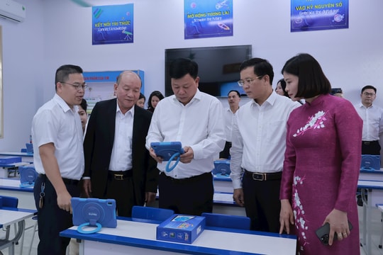 Phát huy, sử dụng hiệu quả mô hình 'Phòng học thông minh' tại xã An Thành