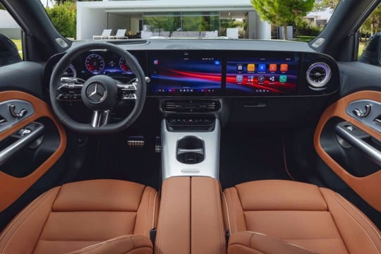Mercedes-Benz GLB 2026 thuần điện sẽ ra mắt vào đầu tháng 12/2025
