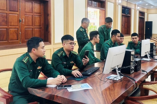 Xây dựng 'đơn vị số, quân nhân số' trong lực lượng Bộ đội Biên phòng Hải Phòng