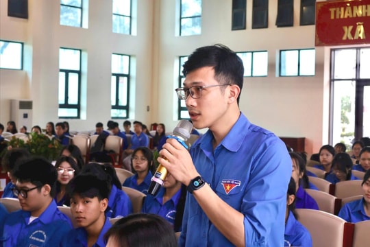 Thanh niên Đường An góp ý xây dựng xã 'thông minh, đáng sống'