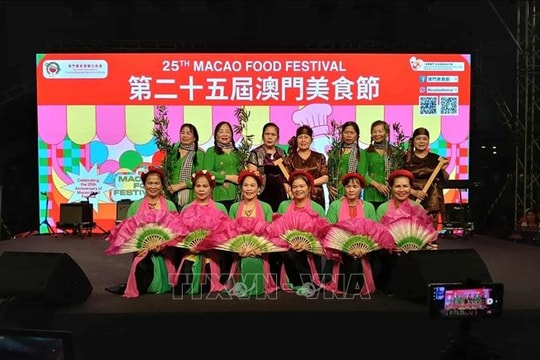 Dấu ấn Việt Nam tại Lễ hội văn hóa ẩm thực ở Macau (Trung Quốc)