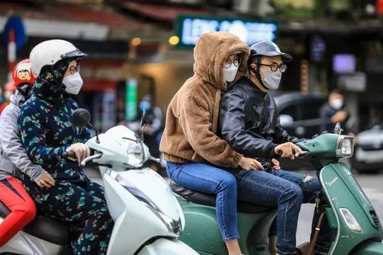 Không khí lạnh tăng cường, Hải Phòng mưa rét