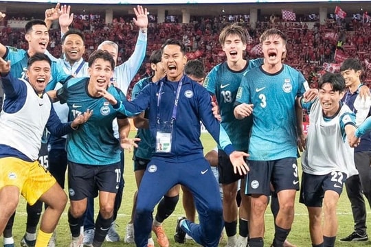 Singapore làm nên lịch sử khi lần đầu giành vé dự vòng chung kết Asian Cup