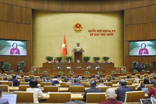 Thông cáo báo chí số 25, Kỳ họp thứ 10, Quốc hội khóa XV