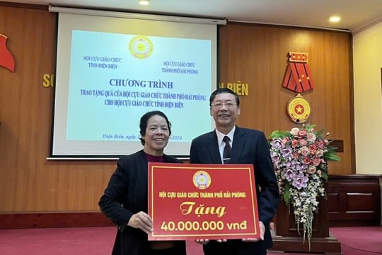 Cựu giáo chức góp sức xây dựng quê hương