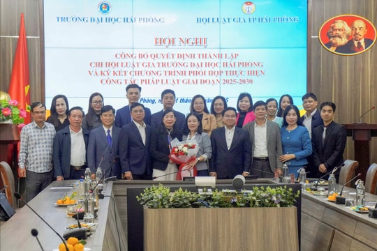 Thành lập Chi hội Luật gia Trường Đại học Hải Phòng
